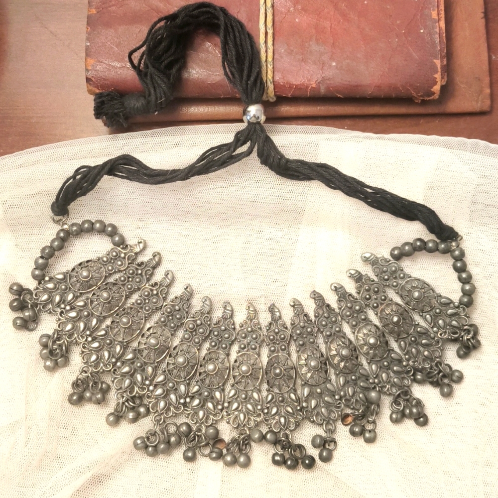 Tribal Choker with non tarnish metal